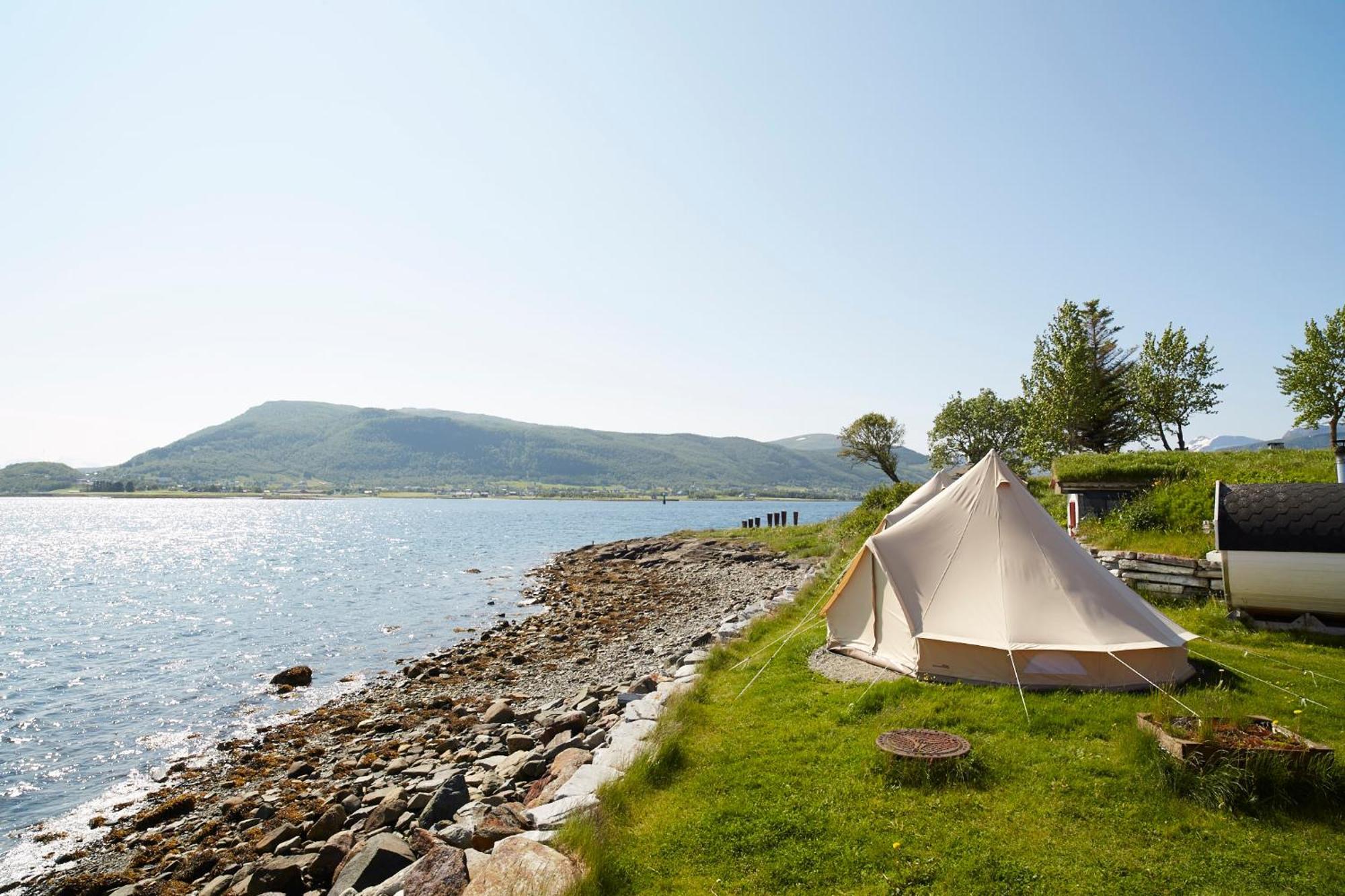 Sandtorgholmen Glamping Buitenkant foto