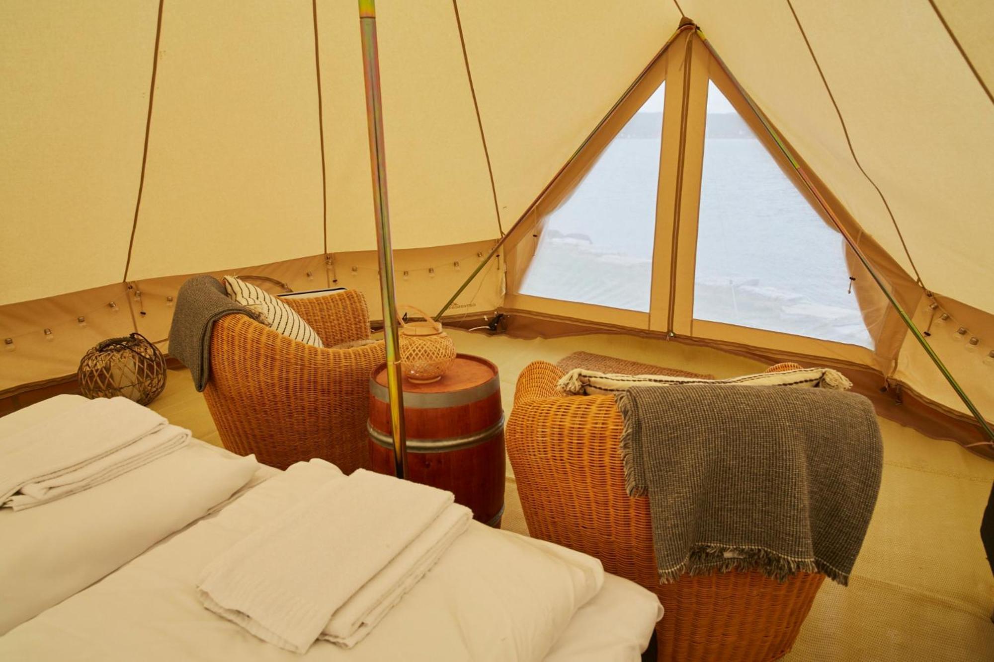 Sandtorgholmen Glamping Buitenkant foto