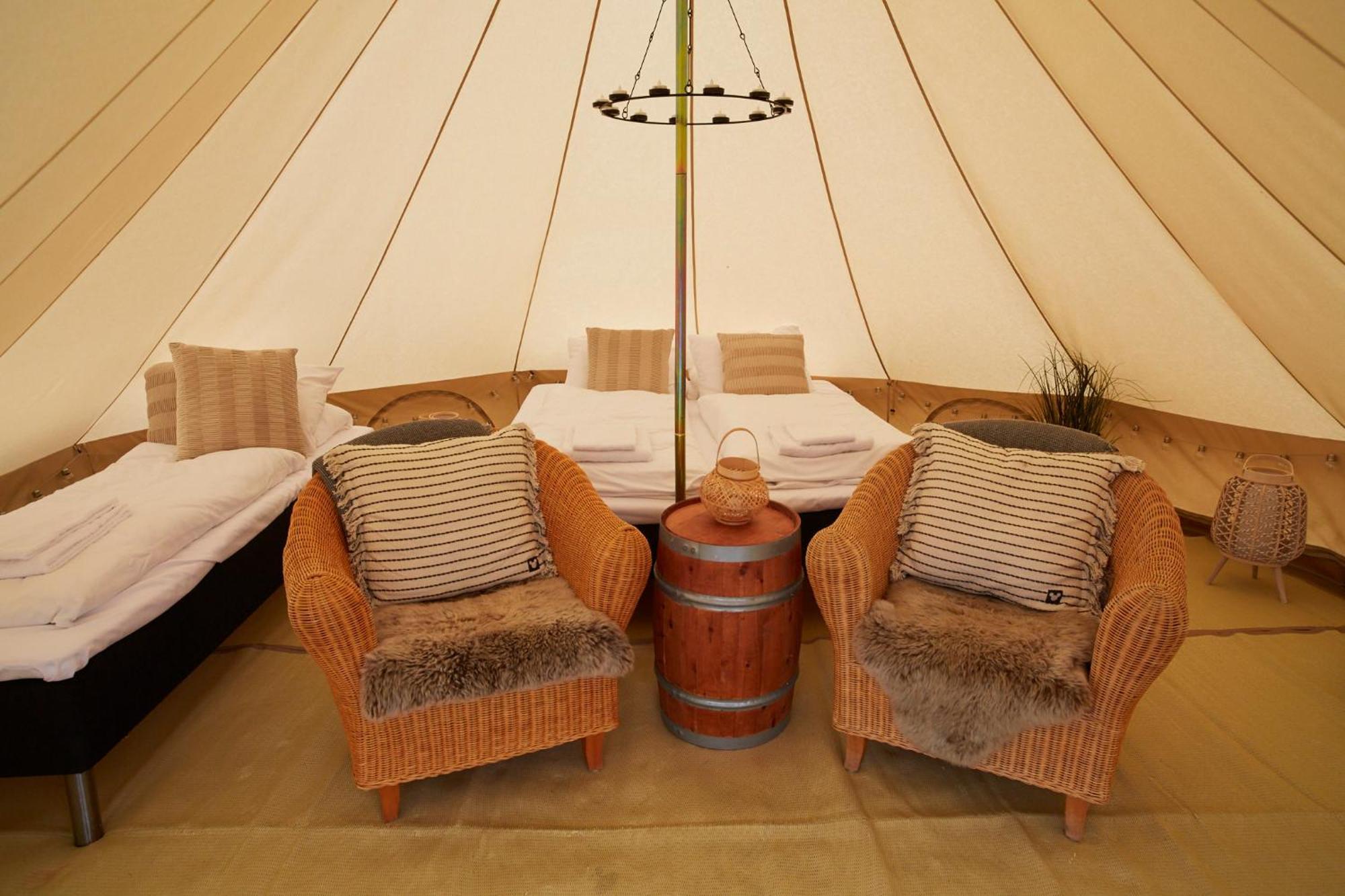 Sandtorgholmen Glamping Buitenkant foto